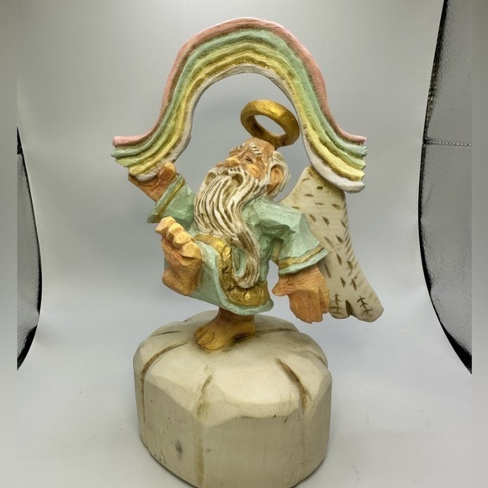David Frykman 1995 Oldest Angel Musical Figurine Somewhere Over Rainbow